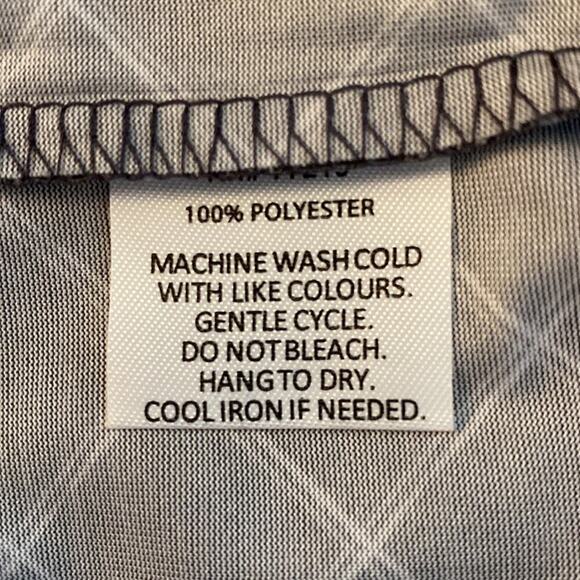 Men shirt Michael Straham big man 2 button polo 4 way stretch 3XL - Picture 7 of 9